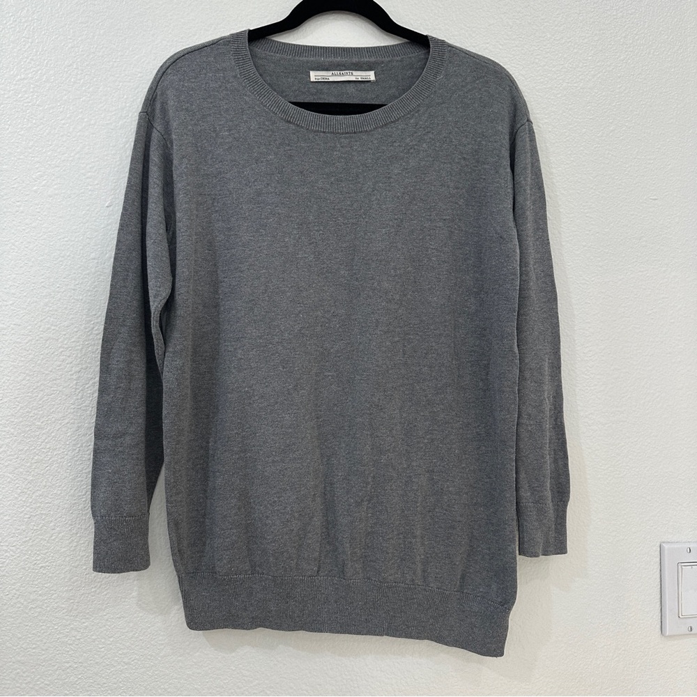All Saints Silk Cotton Kimba Jumper Sweater Size Small